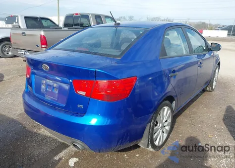 2010 Kia Forte Sx из США, поврежденный, VIN KNAFW4A36A5140810